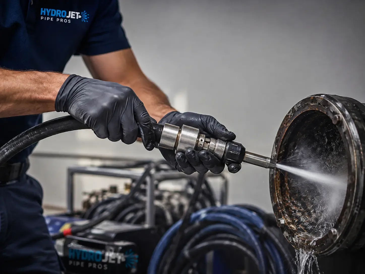 Hydro Jet Pipe Descaling in University Center, MI